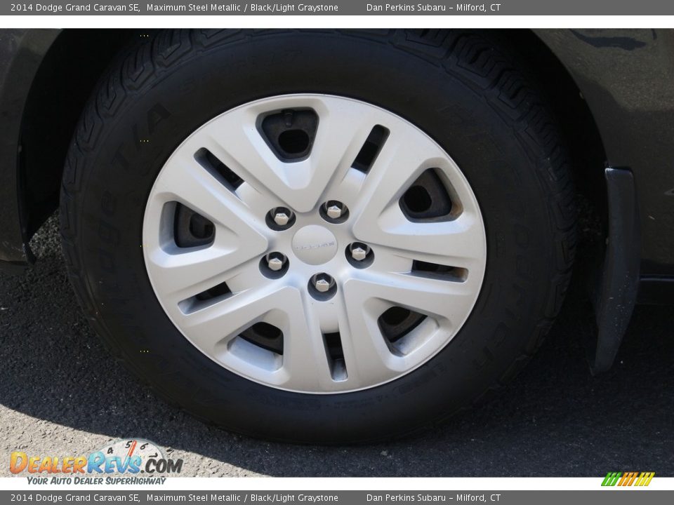 2014 Dodge Grand Caravan SE Maximum Steel Metallic / Black/Light Graystone Photo #17