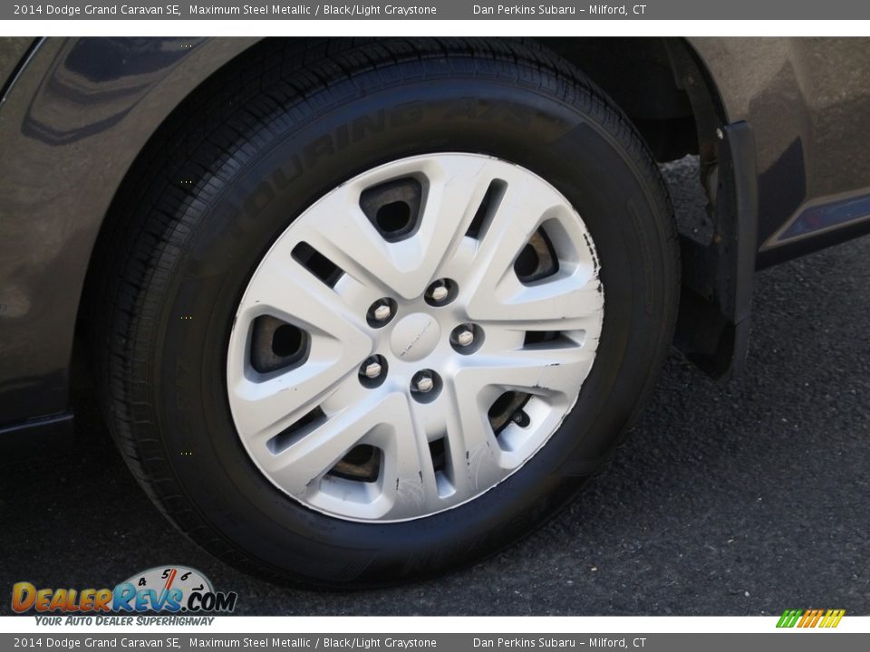 2014 Dodge Grand Caravan SE Maximum Steel Metallic / Black/Light Graystone Photo #18