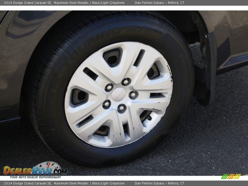 2014 Dodge Grand Caravan SE Maximum Steel Metallic / Black/Light Graystone Photo #19
