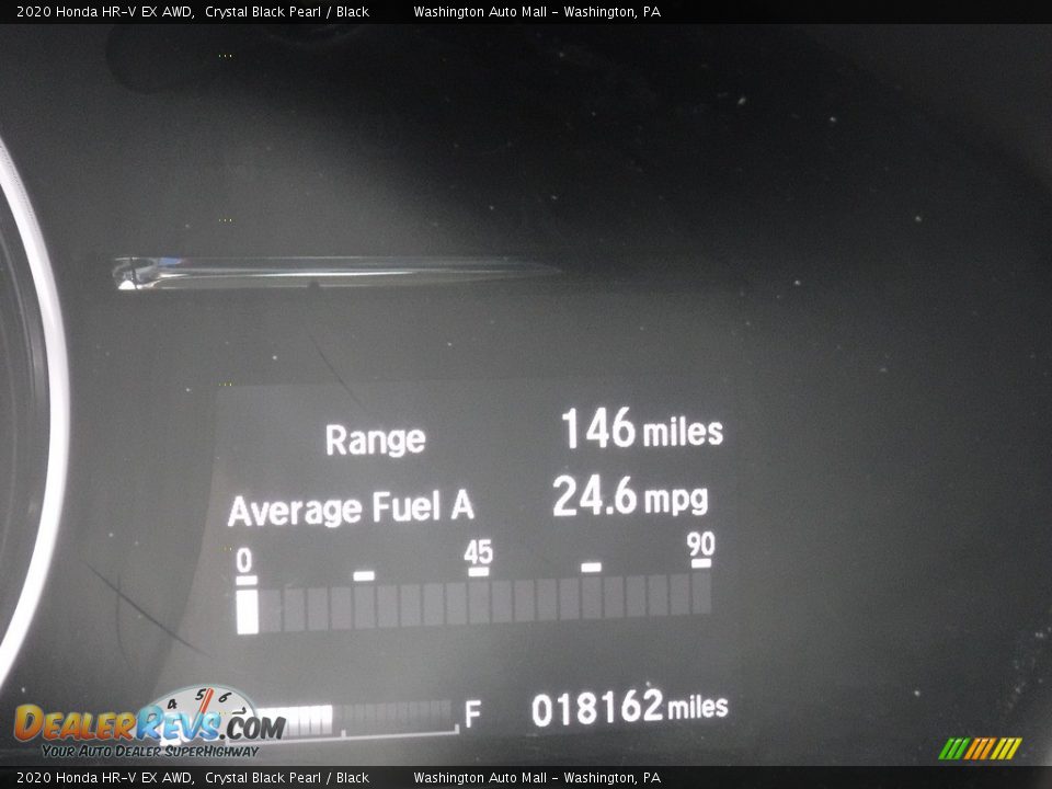 2020 Honda HR-V EX AWD Crystal Black Pearl / Black Photo #30