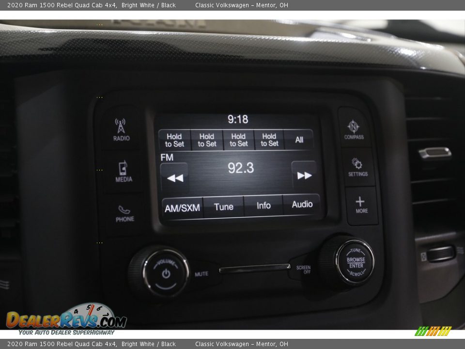 2020 Ram 1500 Rebel Quad Cab 4x4 Bright White / Black Photo #10