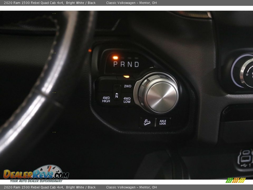 2020 Ram 1500 Rebel Quad Cab 4x4 Bright White / Black Photo #14
