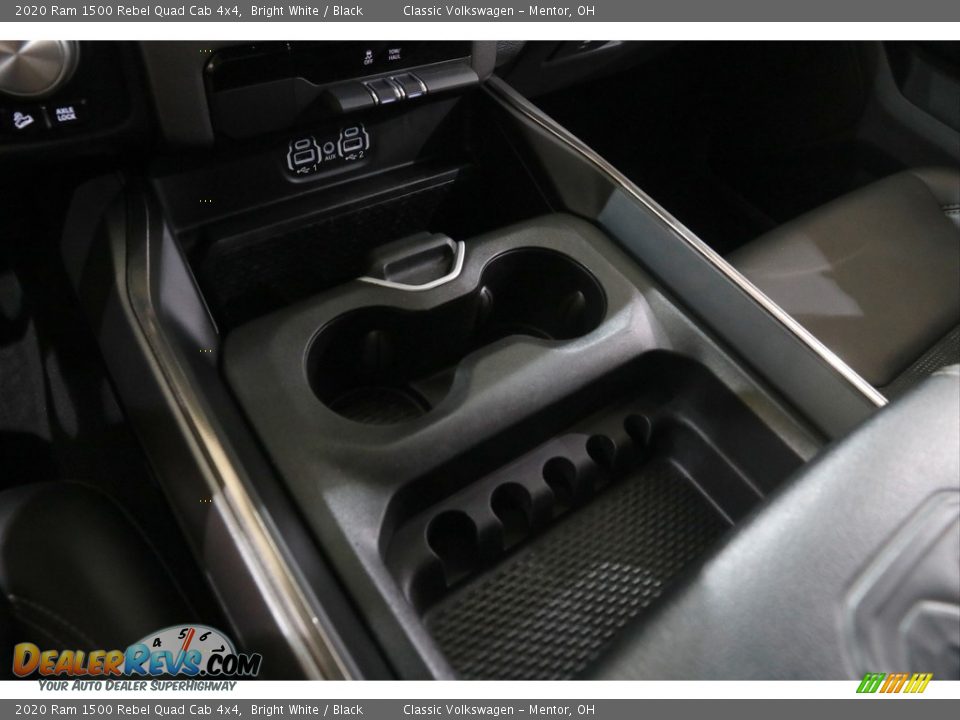 2020 Ram 1500 Rebel Quad Cab 4x4 Bright White / Black Photo #16