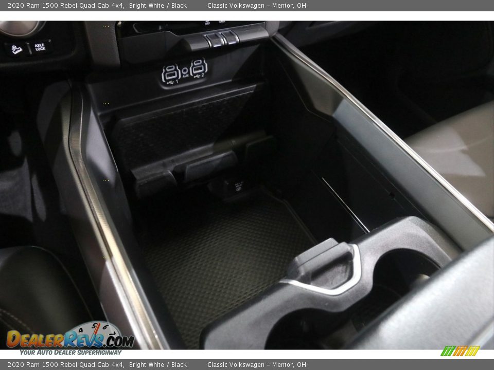 2020 Ram 1500 Rebel Quad Cab 4x4 Bright White / Black Photo #17