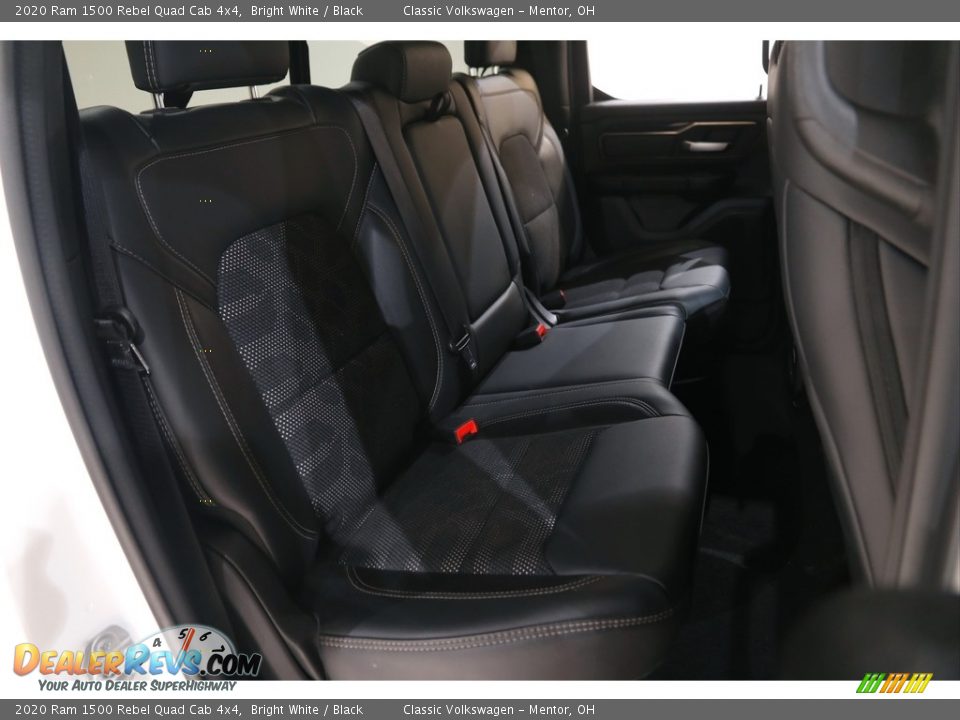 2020 Ram 1500 Rebel Quad Cab 4x4 Bright White / Black Photo #19