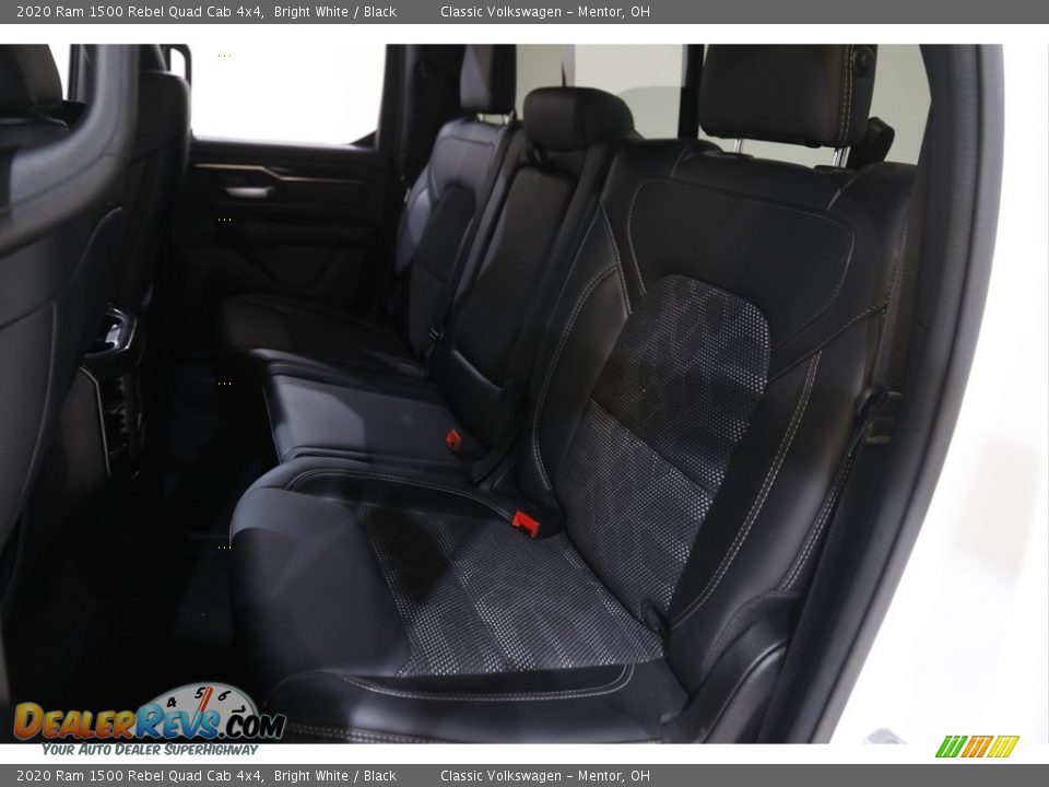 2020 Ram 1500 Rebel Quad Cab 4x4 Bright White / Black Photo #20