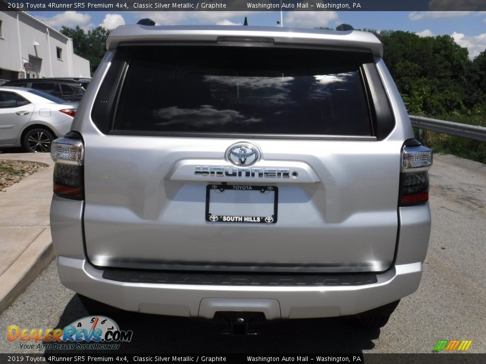 2019 Toyota 4Runner SR5 Premium 4x4 Classic Silver Metallic / Graphite Photo #17