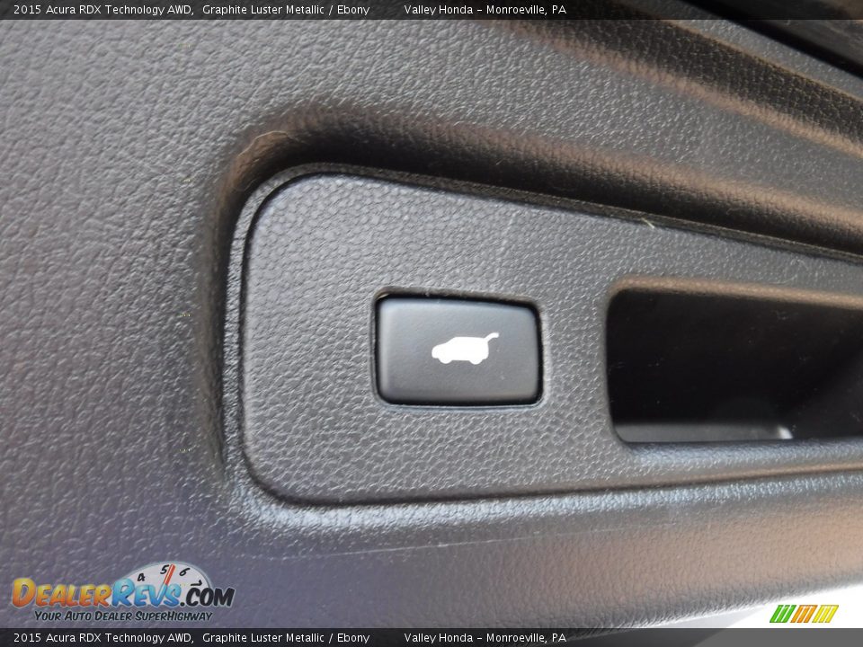 2015 Acura RDX Technology AWD Graphite Luster Metallic / Ebony Photo #30