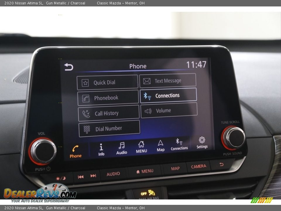 2020 Nissan Altima SL Gun Metallic / Charcoal Photo #11