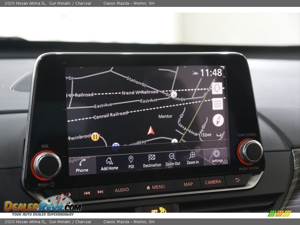 2020 Nissan Altima SL Gun Metallic / Charcoal Photo #12
