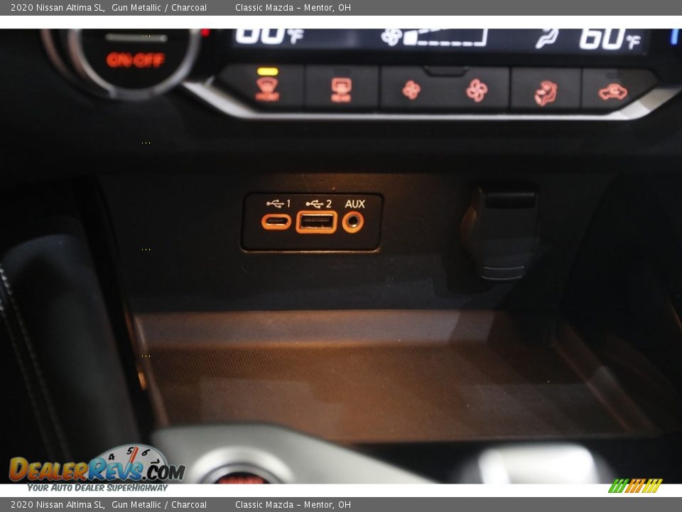 2020 Nissan Altima SL Gun Metallic / Charcoal Photo #14