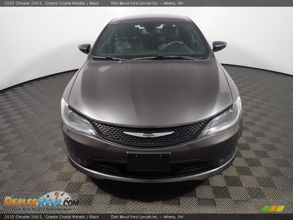 2015 Chrysler 200 S Granite Crystal Metallic / Black Photo #5