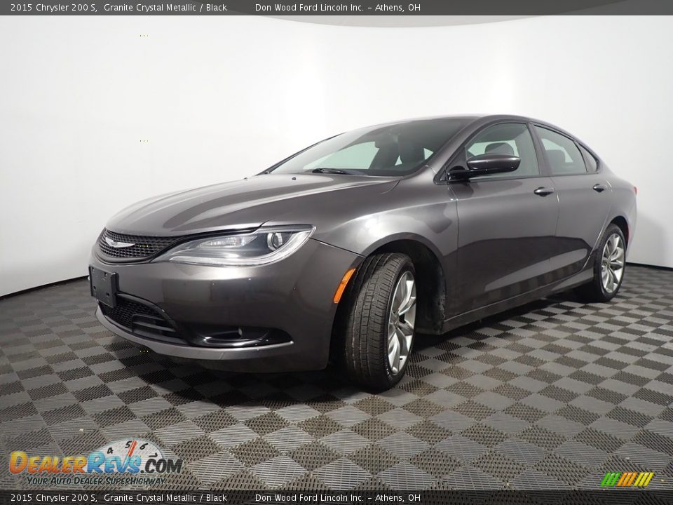 2015 Chrysler 200 S Granite Crystal Metallic / Black Photo #8