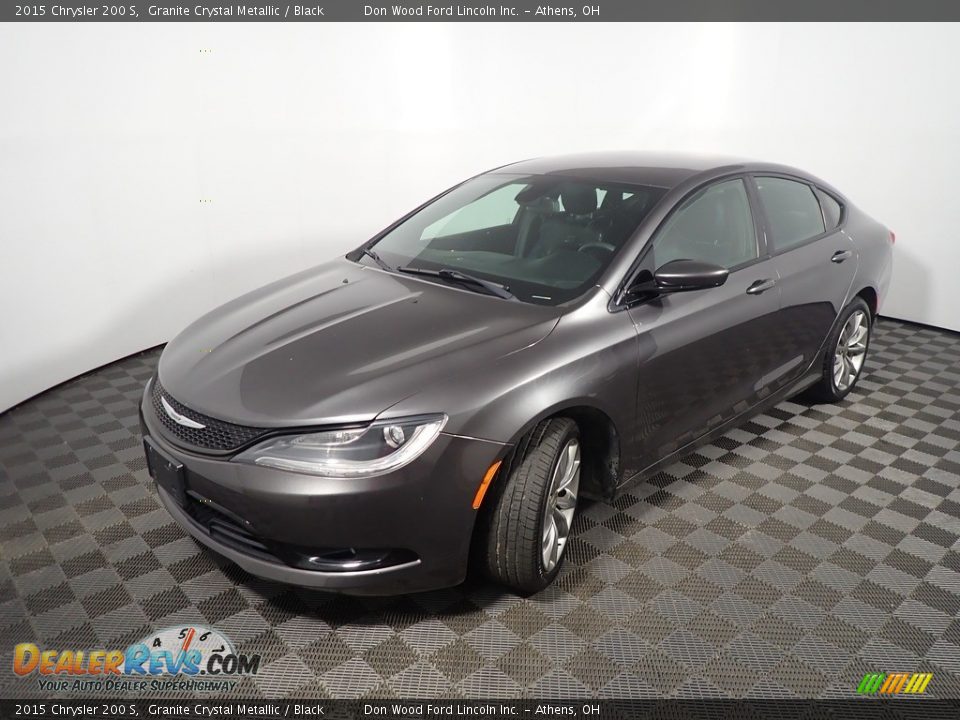 2015 Chrysler 200 S Granite Crystal Metallic / Black Photo #9