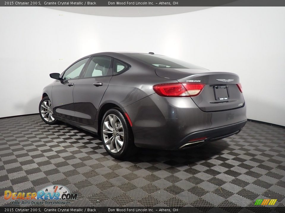 2015 Chrysler 200 S Granite Crystal Metallic / Black Photo #11