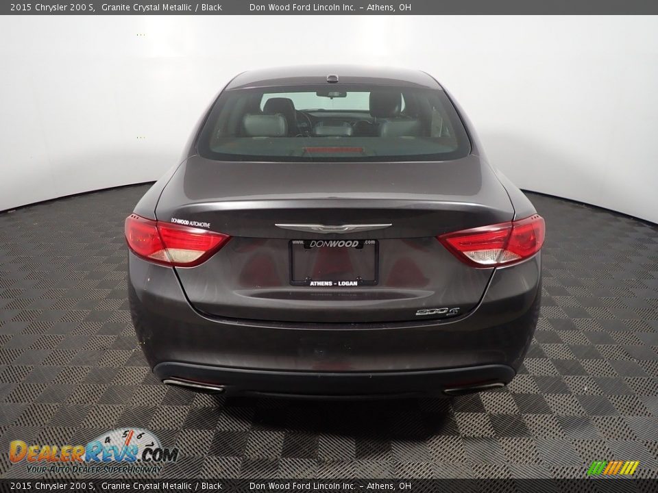 2015 Chrysler 200 S Granite Crystal Metallic / Black Photo #13