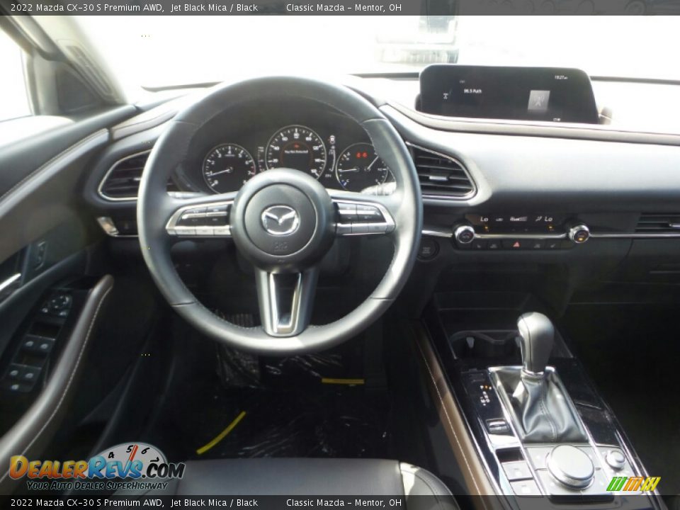 2022 Mazda CX-30 S Premium AWD Jet Black Mica / Black Photo #4
