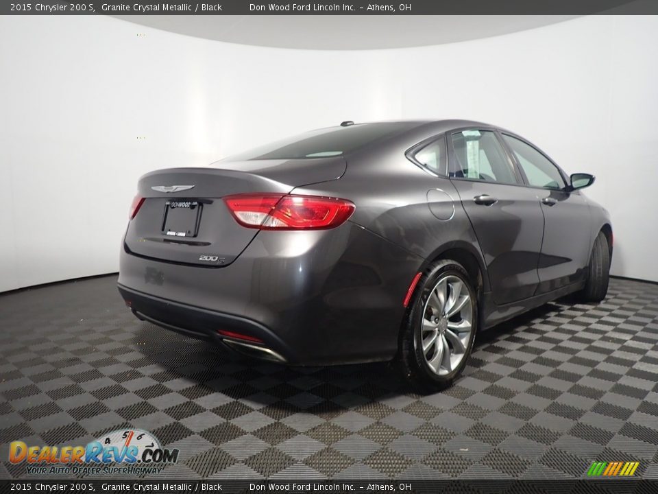 2015 Chrysler 200 S Granite Crystal Metallic / Black Photo #16