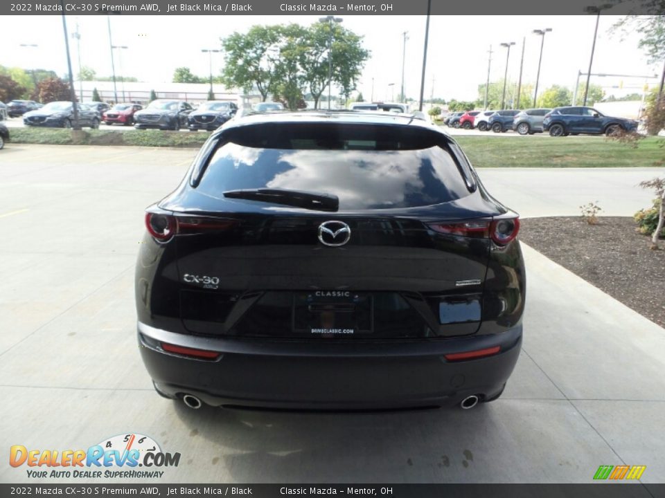 2022 Mazda CX-30 S Premium AWD Jet Black Mica / Black Photo #5