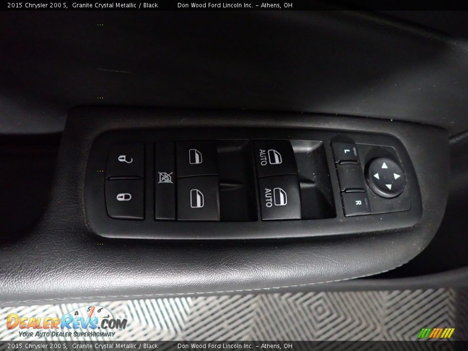2015 Chrysler 200 S Granite Crystal Metallic / Black Photo #21