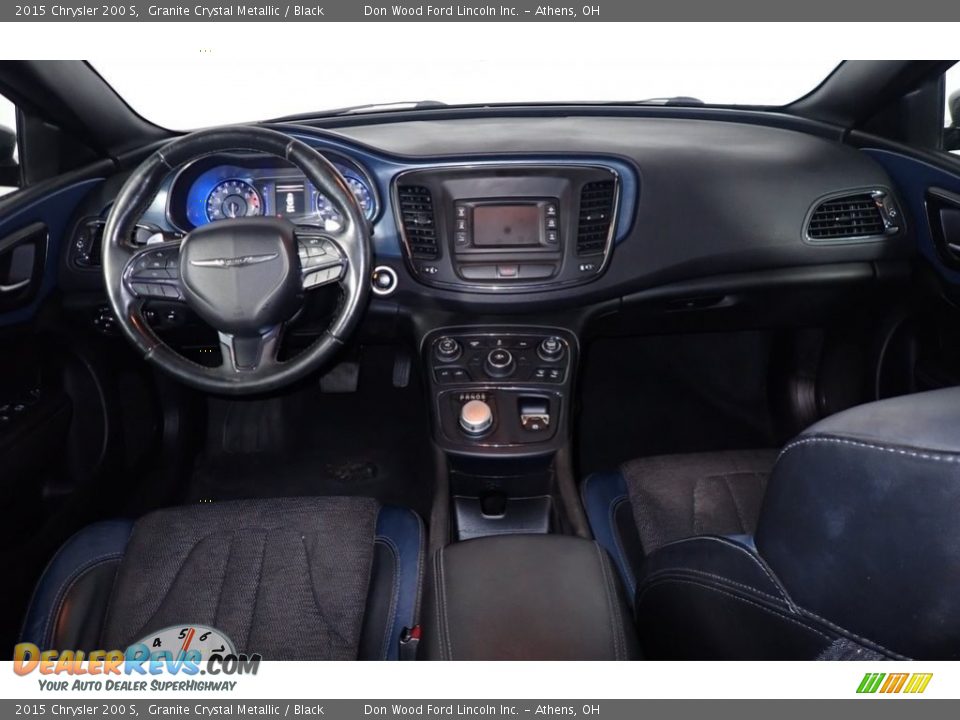 2015 Chrysler 200 S Granite Crystal Metallic / Black Photo #24
