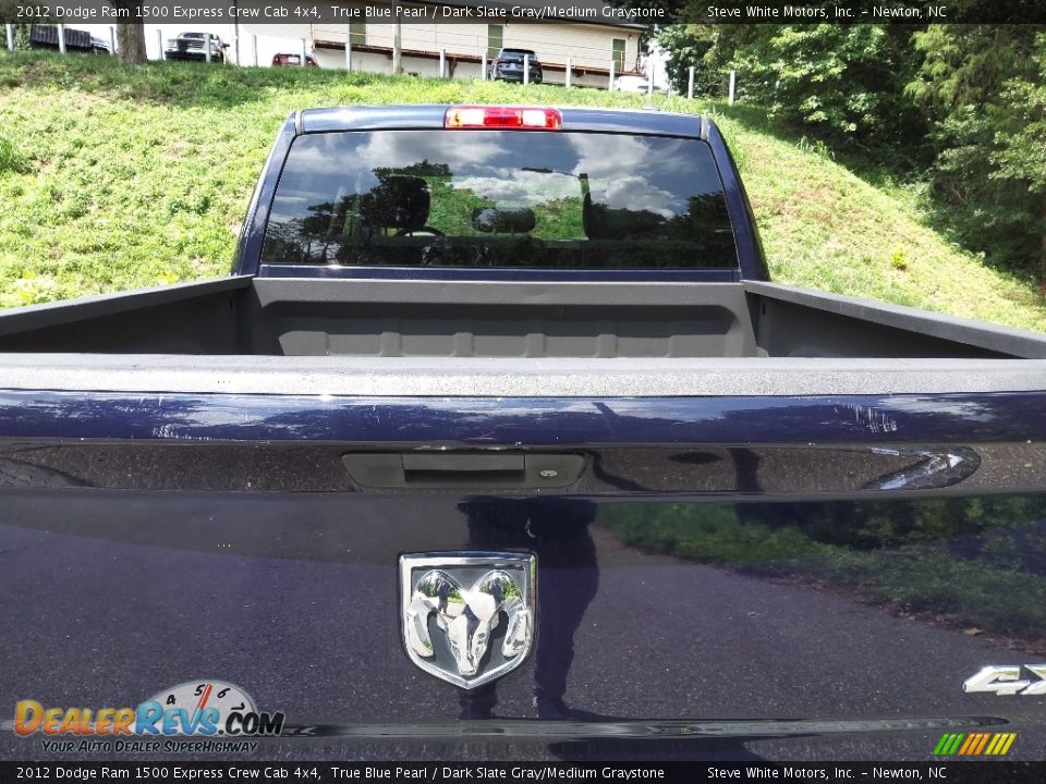 2012 Dodge Ram 1500 Express Crew Cab 4x4 True Blue Pearl / Dark Slate Gray/Medium Graystone Photo #10