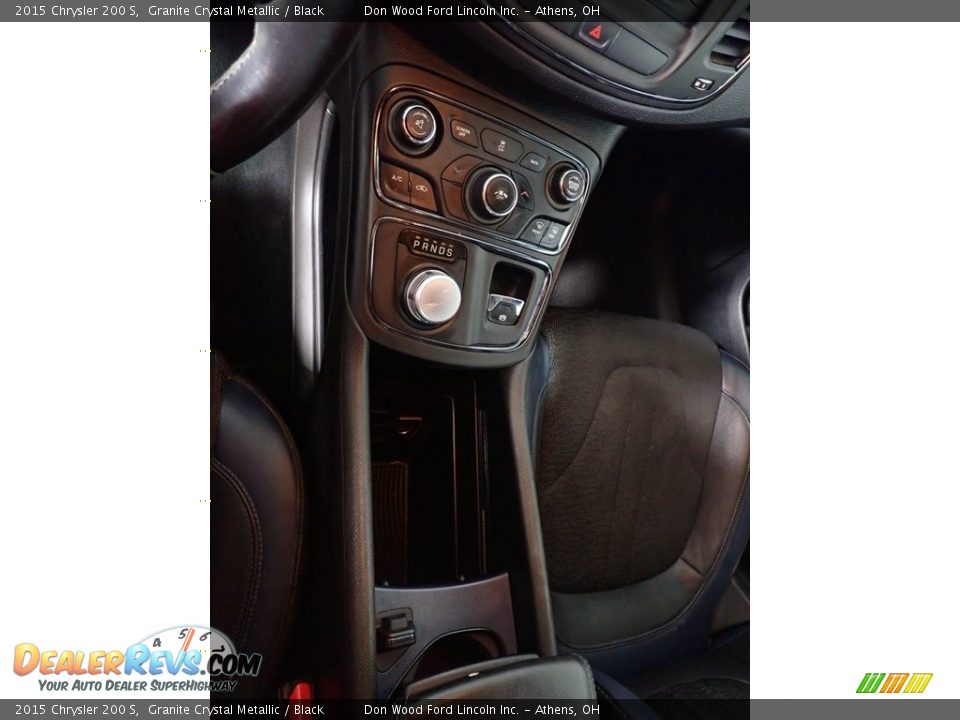 2015 Chrysler 200 S Granite Crystal Metallic / Black Photo #31