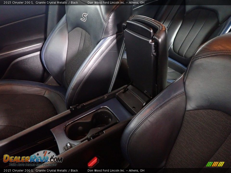 2015 Chrysler 200 S Granite Crystal Metallic / Black Photo #32
