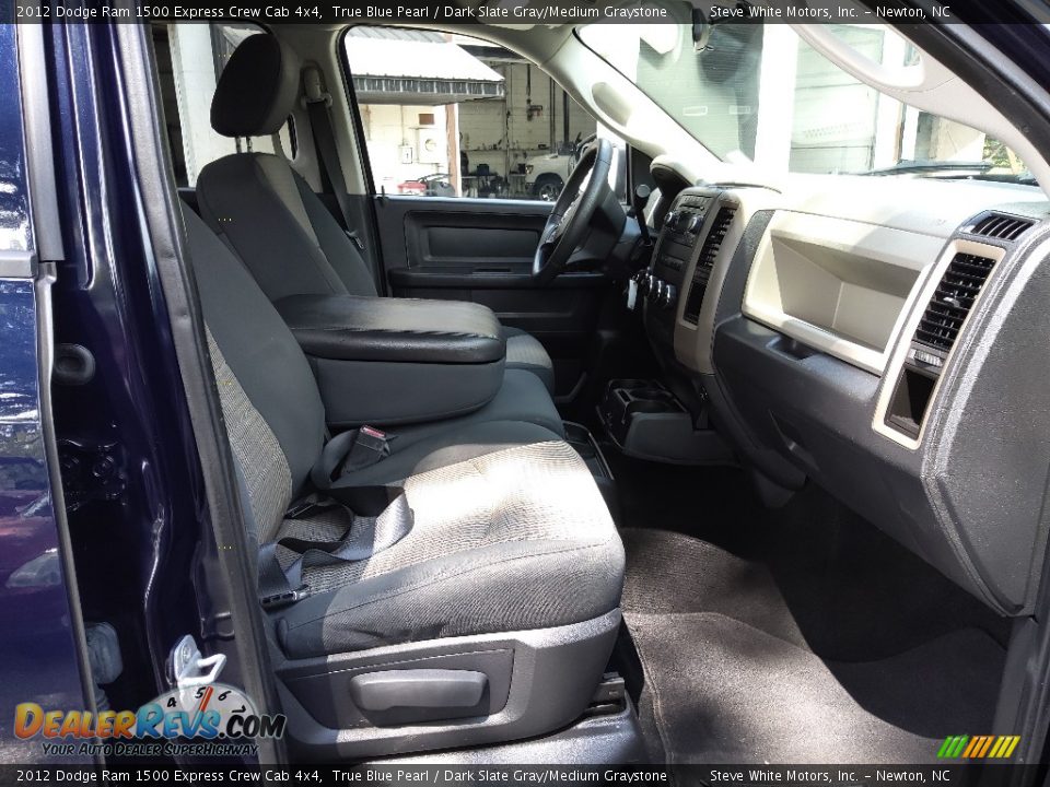 2012 Dodge Ram 1500 Express Crew Cab 4x4 True Blue Pearl / Dark Slate Gray/Medium Graystone Photo #23