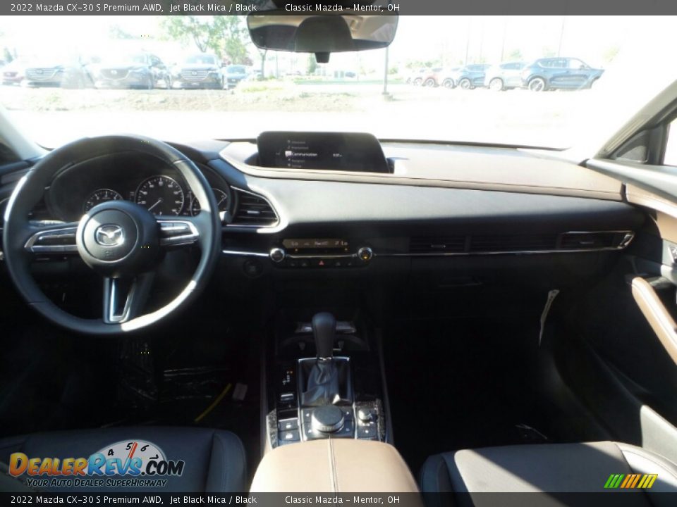 2022 Mazda CX-30 S Premium AWD Jet Black Mica / Black Photo #3