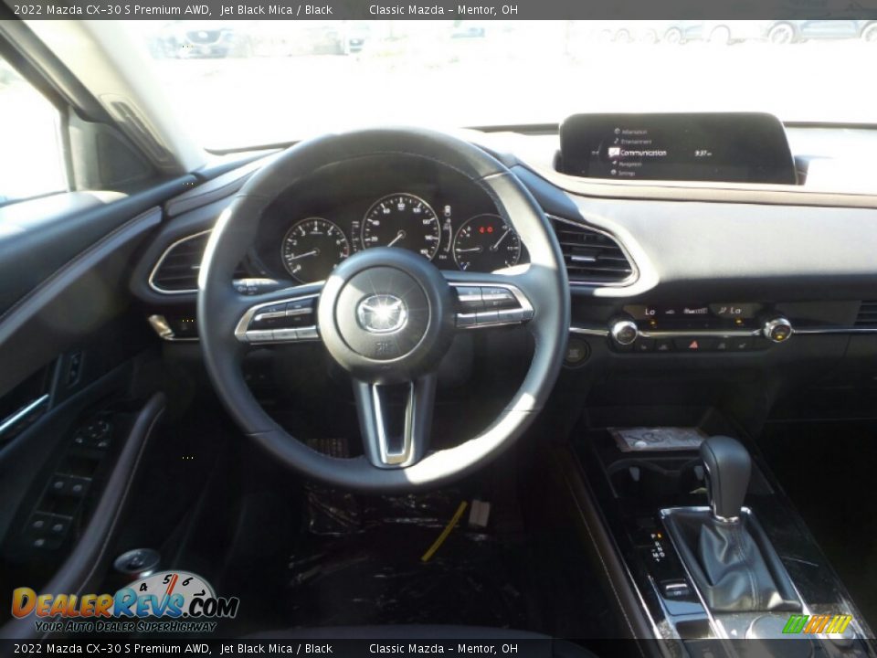 2022 Mazda CX-30 S Premium AWD Jet Black Mica / Black Photo #4