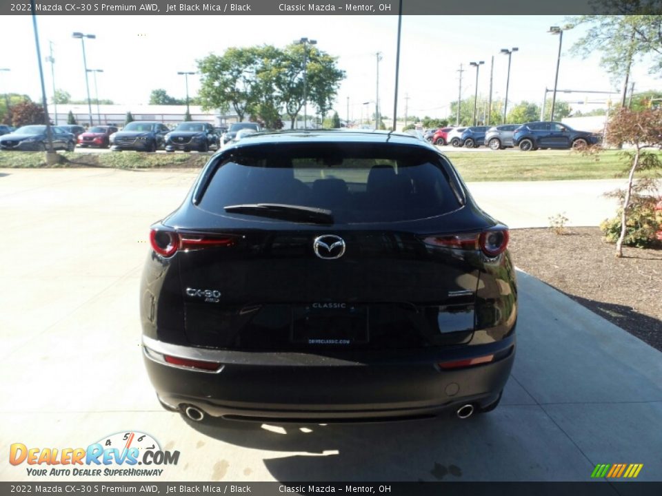 2022 Mazda CX-30 S Premium AWD Jet Black Mica / Black Photo #5