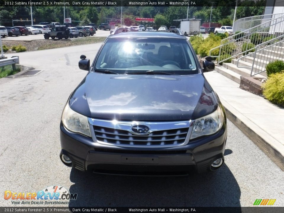 2012 Subaru Forester 2.5 X Premium Dark Gray Metallic / Black Photo #10