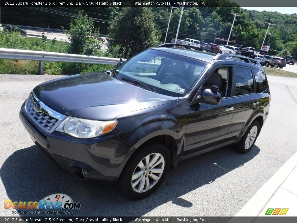 2012 Subaru Forester 2.5 X Premium Dark Gray Metallic / Black Photo #11