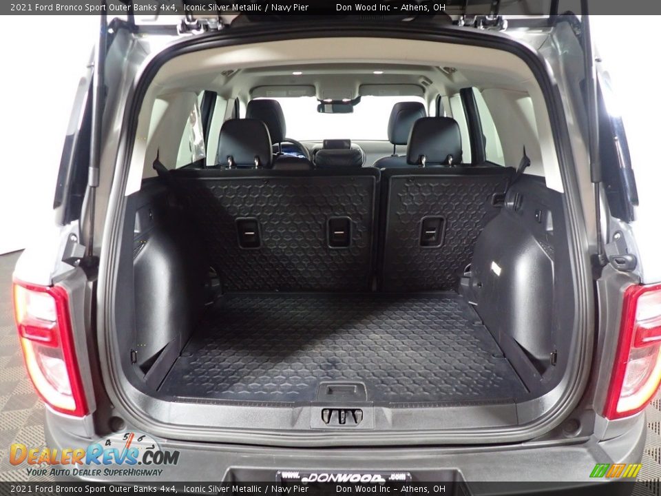 2021 Ford Bronco Sport Outer Banks 4x4 Iconic Silver Metallic / Navy Pier Photo #14