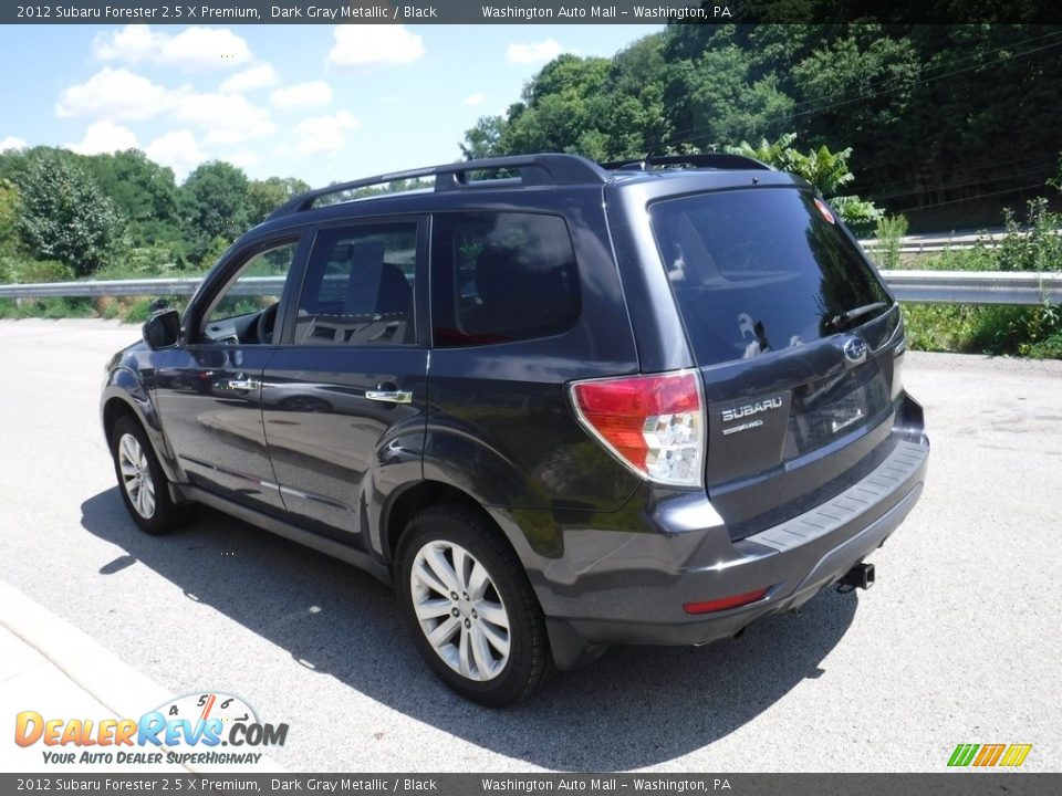 2012 Subaru Forester 2.5 X Premium Dark Gray Metallic / Black Photo #13