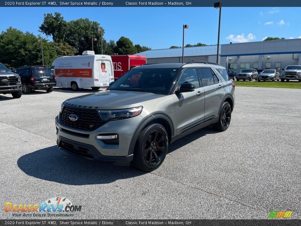 Front 3/4 View of 2020 Ford Explorer ST 4WD Photo #1