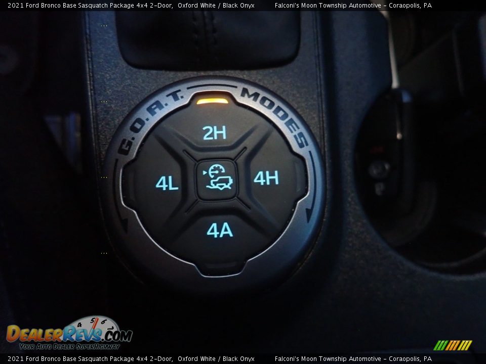 Controls of 2021 Ford Bronco Base Sasquatch Package 4x4 2-Door Photo #24