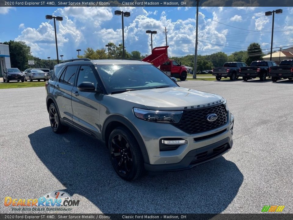 2020 Ford Explorer ST 4WD Silver Spruce Metallic / Ebony Photo #3
