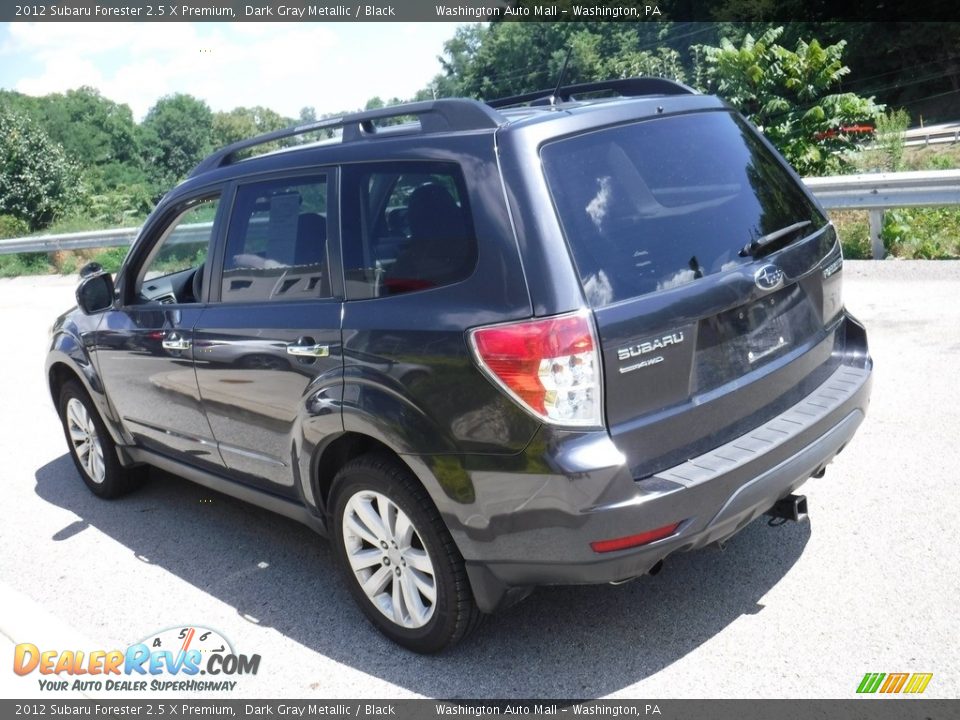 2012 Subaru Forester 2.5 X Premium Dark Gray Metallic / Black Photo #16