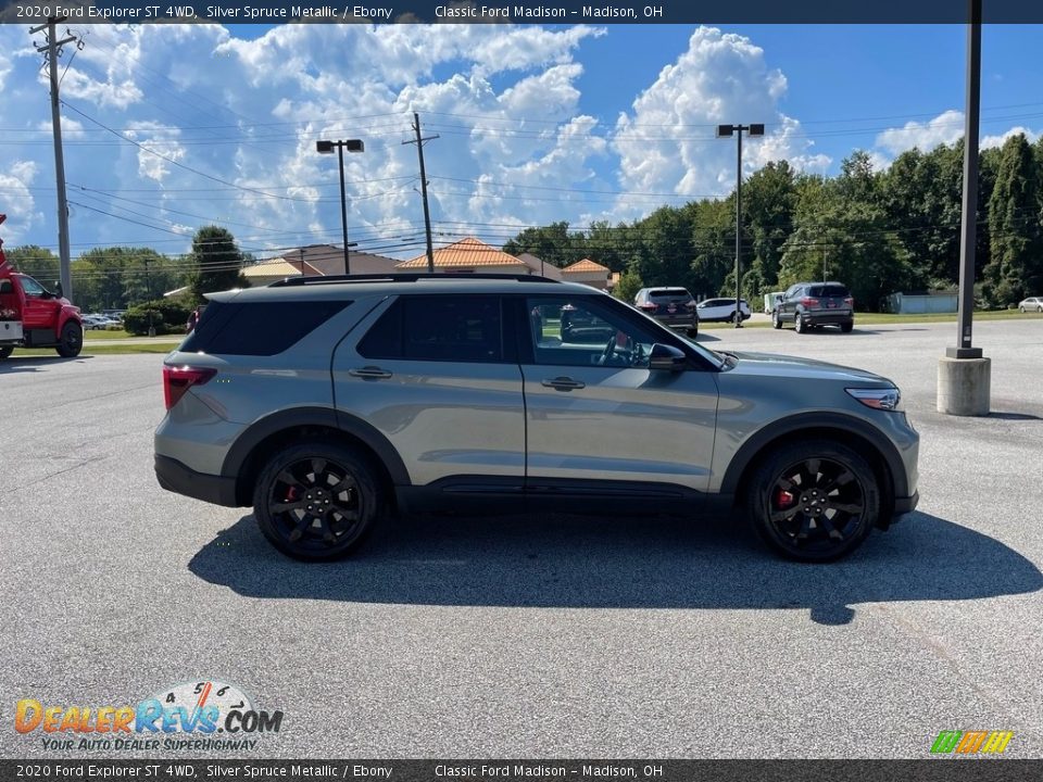 2020 Ford Explorer ST 4WD Silver Spruce Metallic / Ebony Photo #4