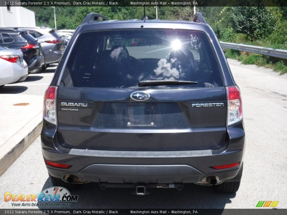 2012 Subaru Forester 2.5 X Premium Dark Gray Metallic / Black Photo #17