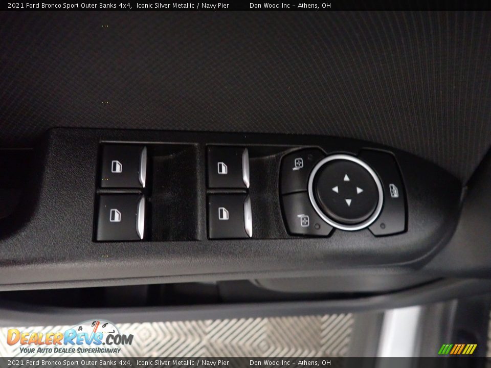 2021 Ford Bronco Sport Outer Banks 4x4 Iconic Silver Metallic / Navy Pier Photo #19