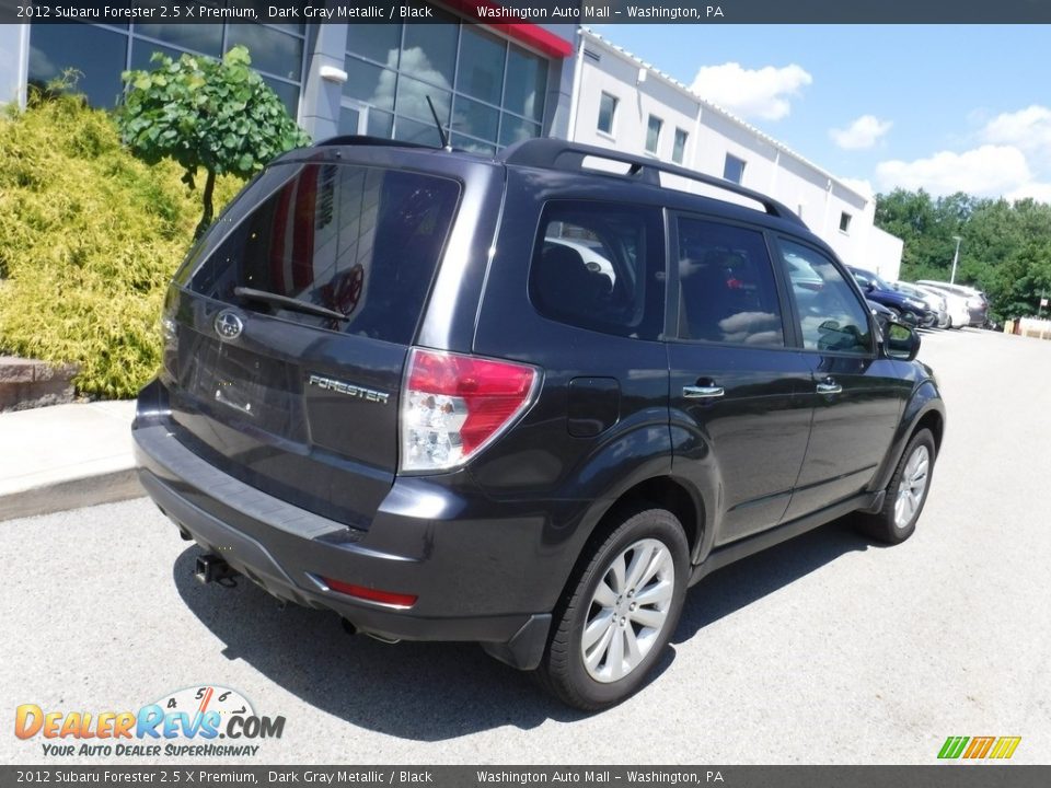 2012 Subaru Forester 2.5 X Premium Dark Gray Metallic / Black Photo #19