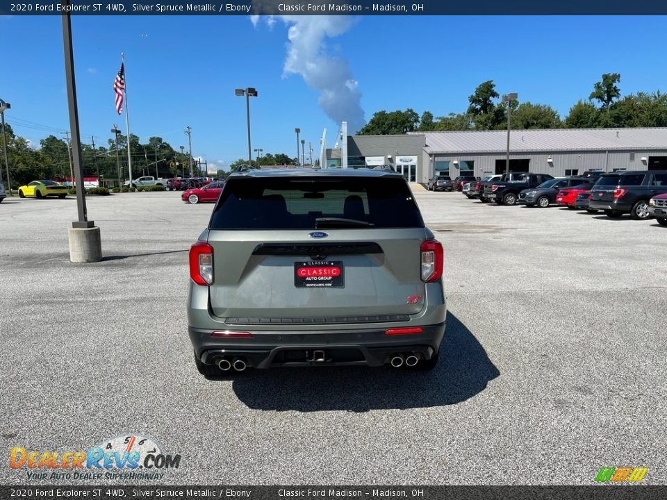 2020 Ford Explorer ST 4WD Silver Spruce Metallic / Ebony Photo #6