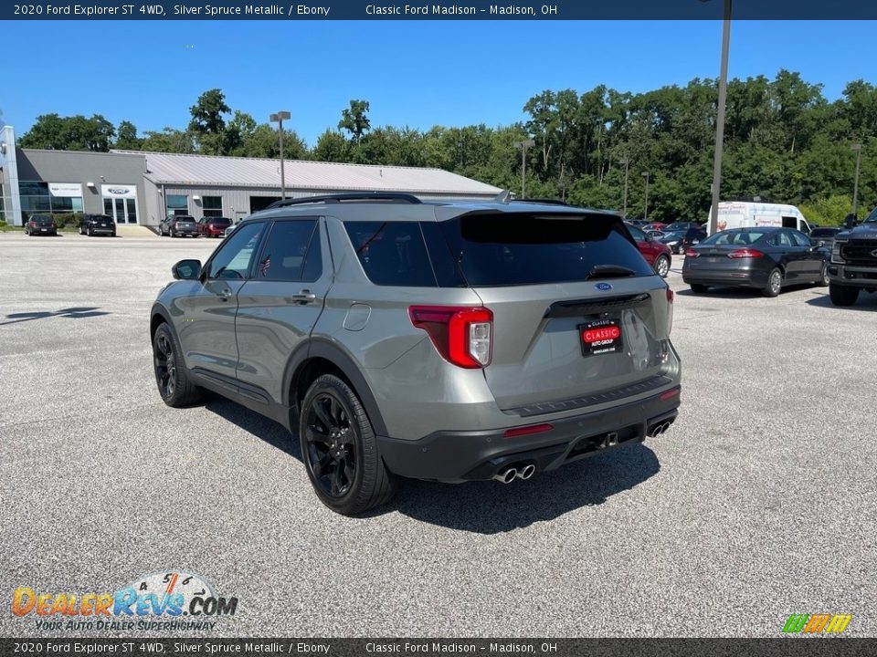 2020 Ford Explorer ST 4WD Silver Spruce Metallic / Ebony Photo #7