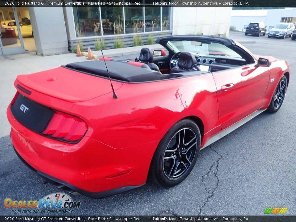 2020 Ford Mustang GT Premium Convertible Race Red / Showstopper Red Photo #2