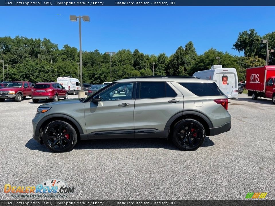 Silver Spruce Metallic 2020 Ford Explorer ST 4WD Photo #8