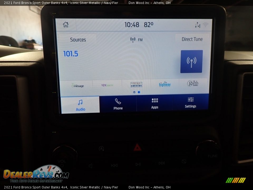 2021 Ford Bronco Sport Outer Banks 4x4 Iconic Silver Metallic / Navy Pier Photo #24