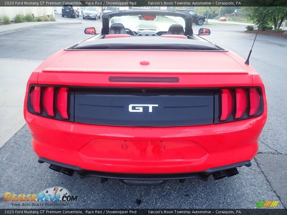 2020 Ford Mustang GT Premium Convertible Race Red / Showstopper Red Photo #3